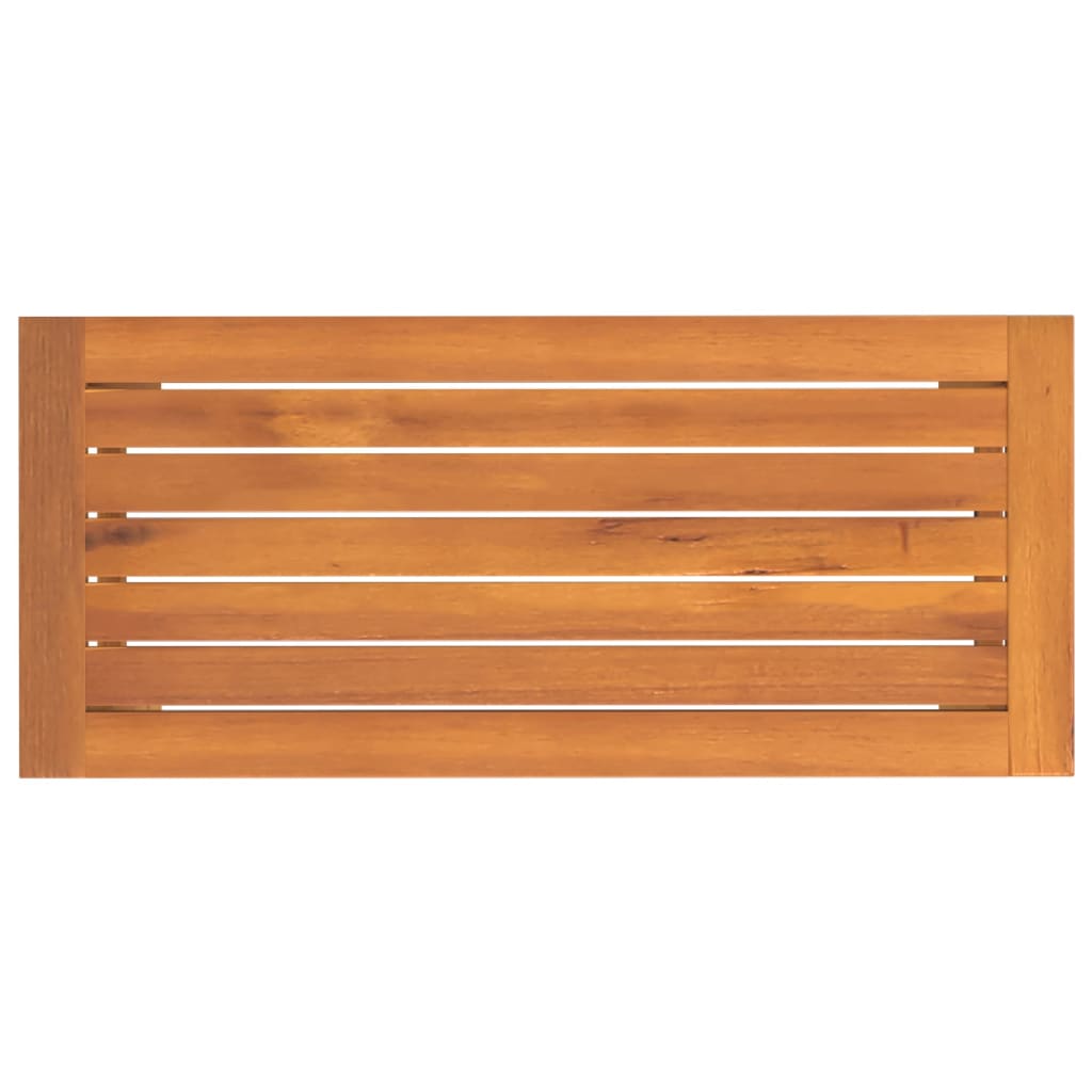 vidaXL Tuinbank 80x35x45 cm massief acaciahout