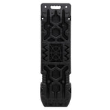 vidaXL Grip Plates 2 pcs 107x31x7 cm nylon black