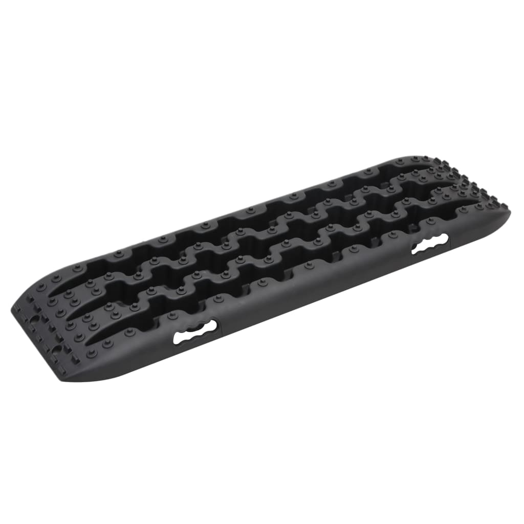 vidaXL Gripplaten 2 st 106x30,5x7 cm nylon zwart