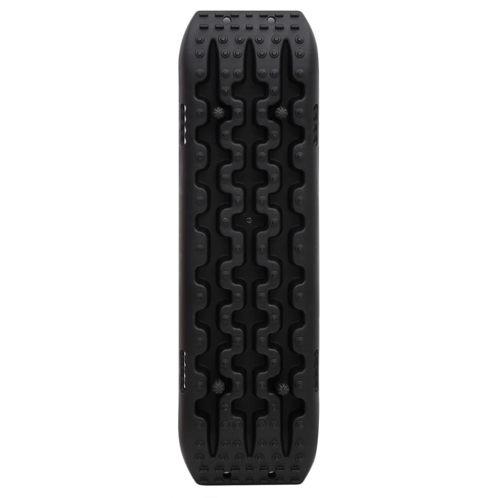 vidaXL Gripplaten 2 st 106x30,5x7 cm nylon zwart