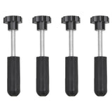vidaXL Gripplaten 2 st 106x30,5x7 cm nylon zwart