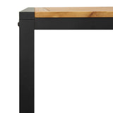 vidaXL Tuintafel met U-vormige poten 140x80x75 cm massief acaciahout
