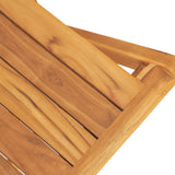 vidaXL 5-piece Garden Dining Set Solid Teak Wood