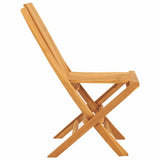 vidaXL Tuinstoelen 4 st inklapbaar 47x47x89 cm massief teakhout