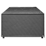 vidaXL Ligbedhoezen 2 st met 12 oogjes 205x75x40 cm polyetheen