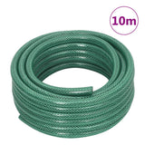 vidaXL Garden Hose with Coupling Set 0.5'' 10 m PVC Green