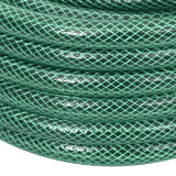 vidaXL Garden Hose with Coupling Set 0.5'' 10 m PVC Green