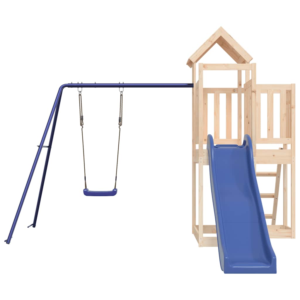 vidaXL Playhouse solid pine wood