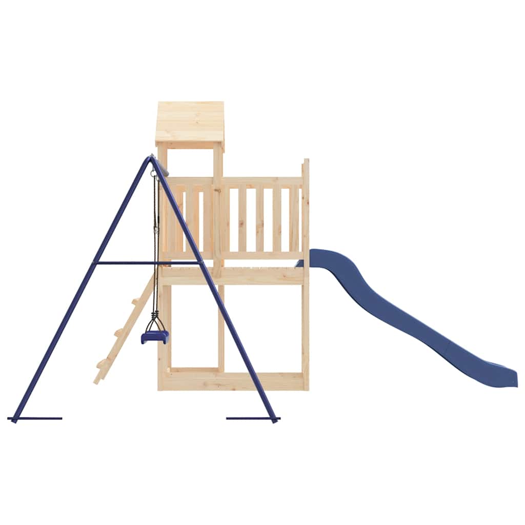 vidaXL Playhouse solid pine wood