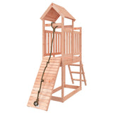 vidaXL Playhouse with Climbing Wall Solid Pine Wood