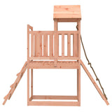 vidaXL Playhouse with Climbing Wall Solid Pine Wood