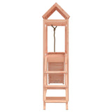 vidaXL Playhouse with Climbing Wall Solid Pine Wood