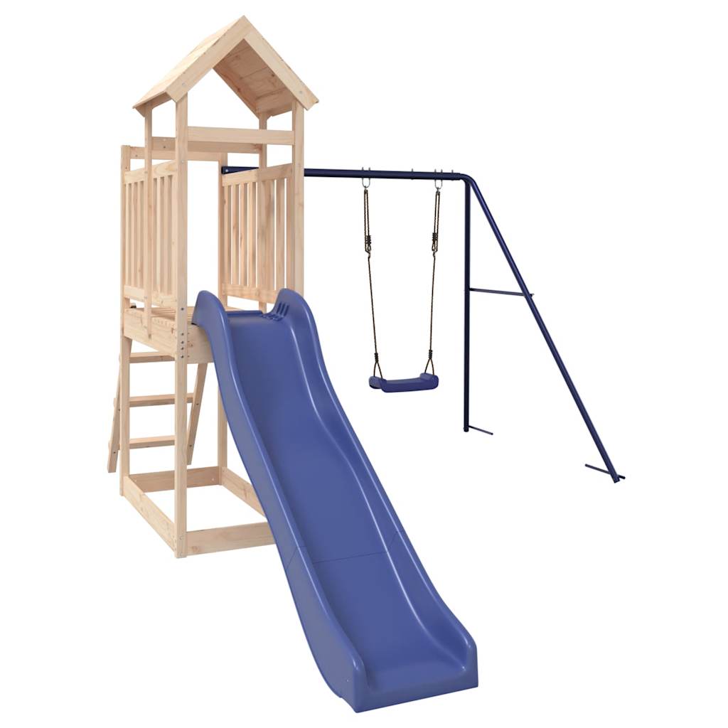 vidaXL Playhouse solid pine wood
