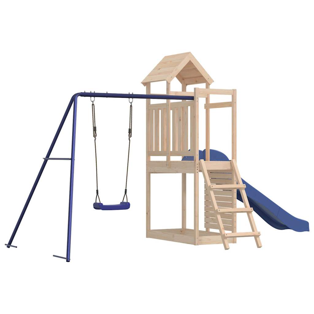 vidaXL Playhouse solid pine wood