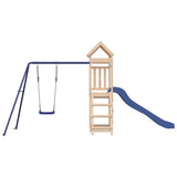 vidaXL Playhouse solid pine wood