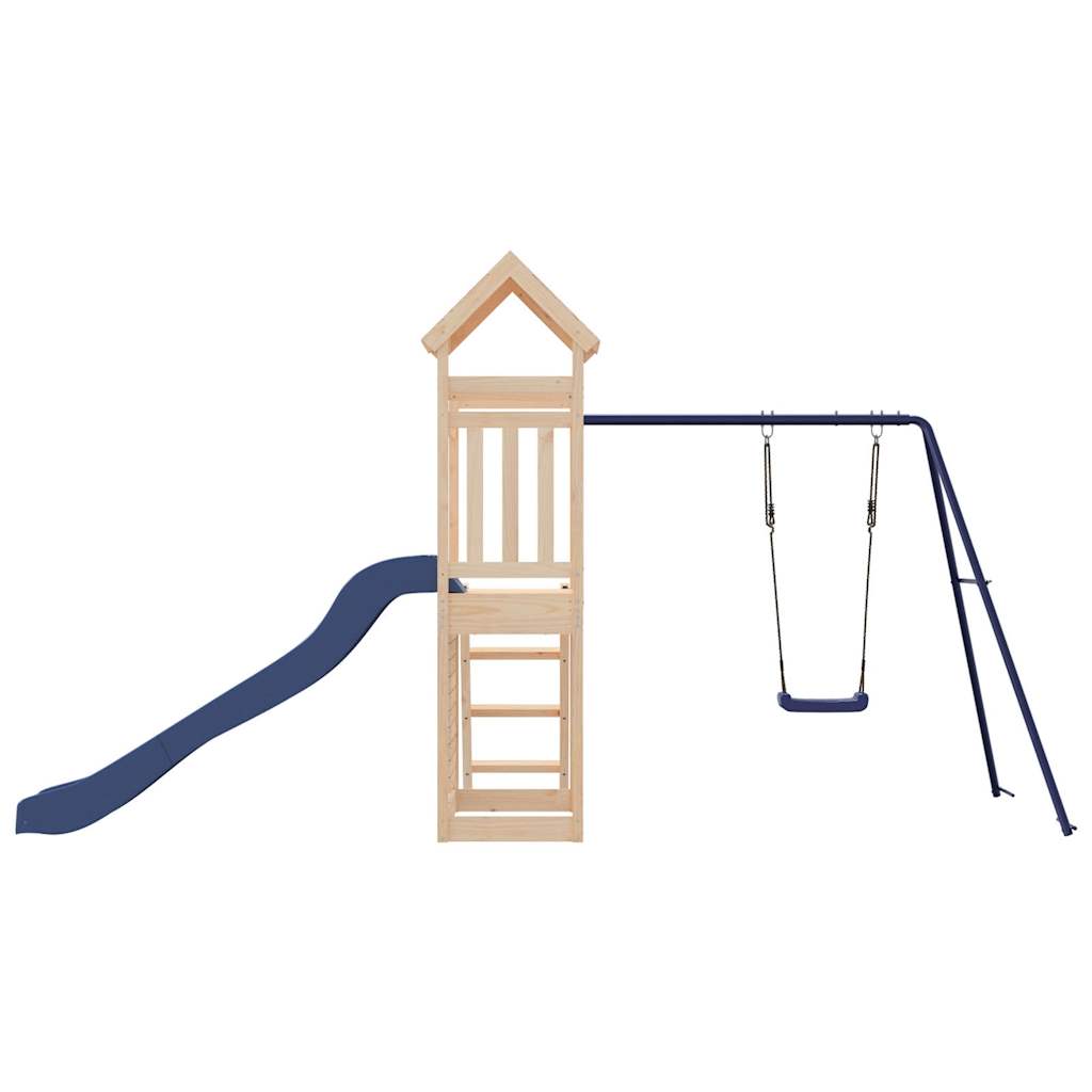 vidaXL Playhouse solid pine wood