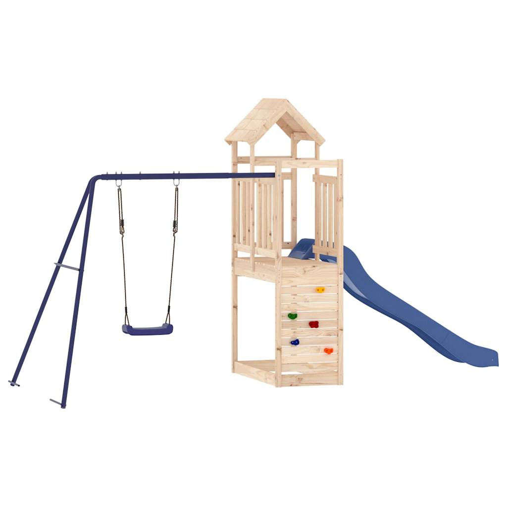 vidaXL Playhouse solid pine wood