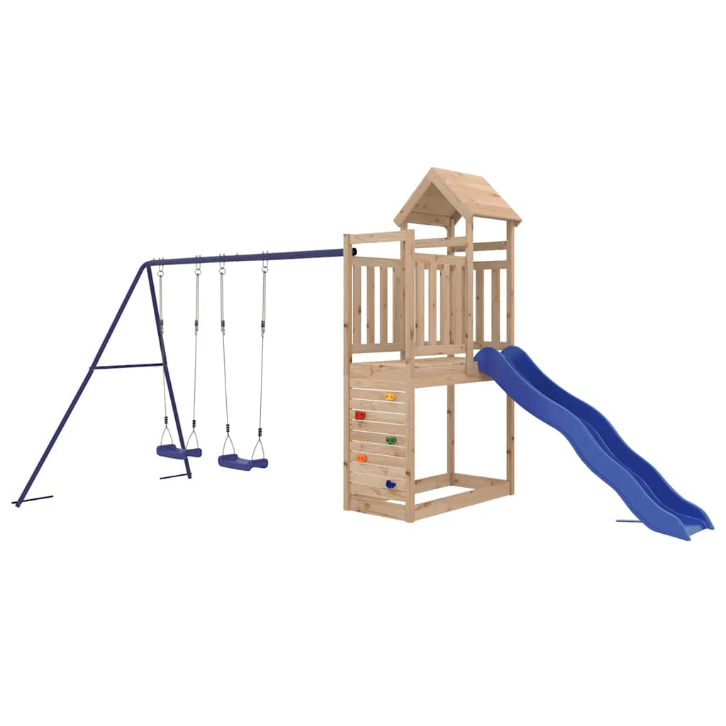 vidaXL Maison de jeux Massief Grenenhout
