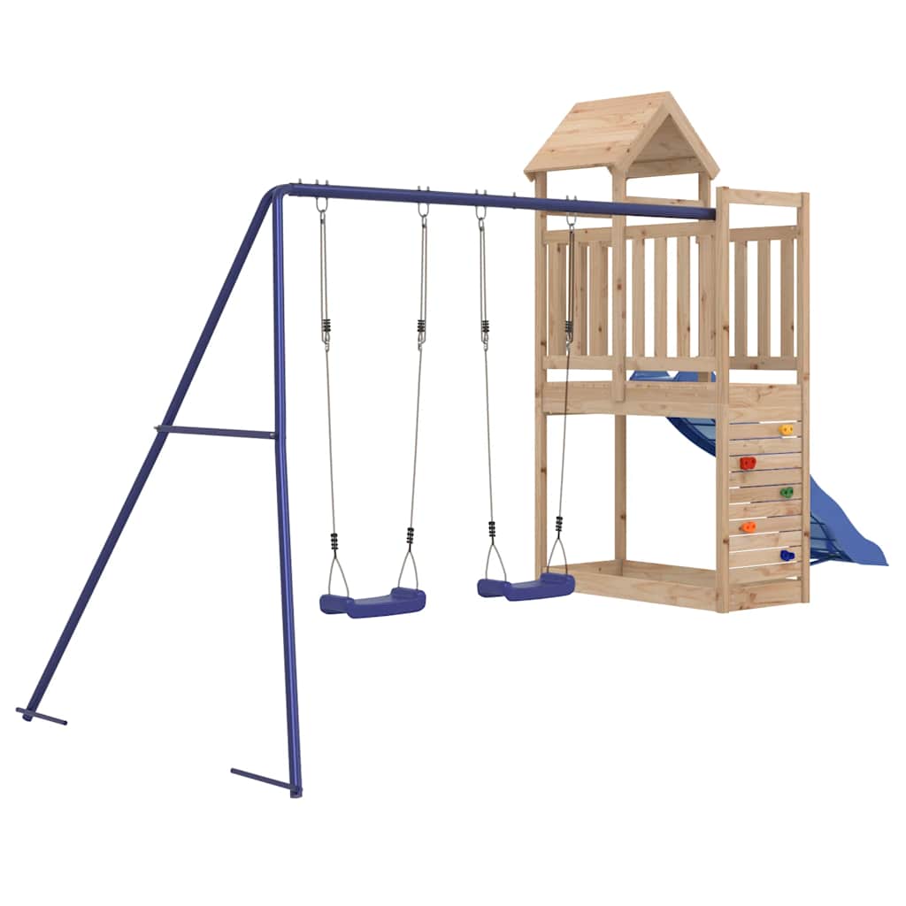 vidaXL Maison de jeux Massief Grenenhout