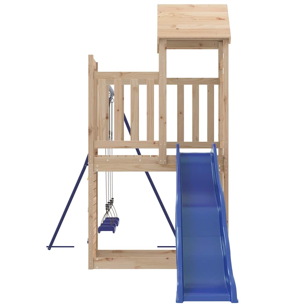 vidaXL Maison de jeux Massief Grenenhout