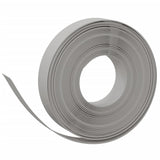 vidaXL Garden Edging 10 m 10 cm Polyethylene Grey