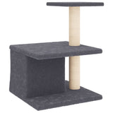 vidaXL Kattenmeubel met sisal krabpalen 48 cm crèmekleurig