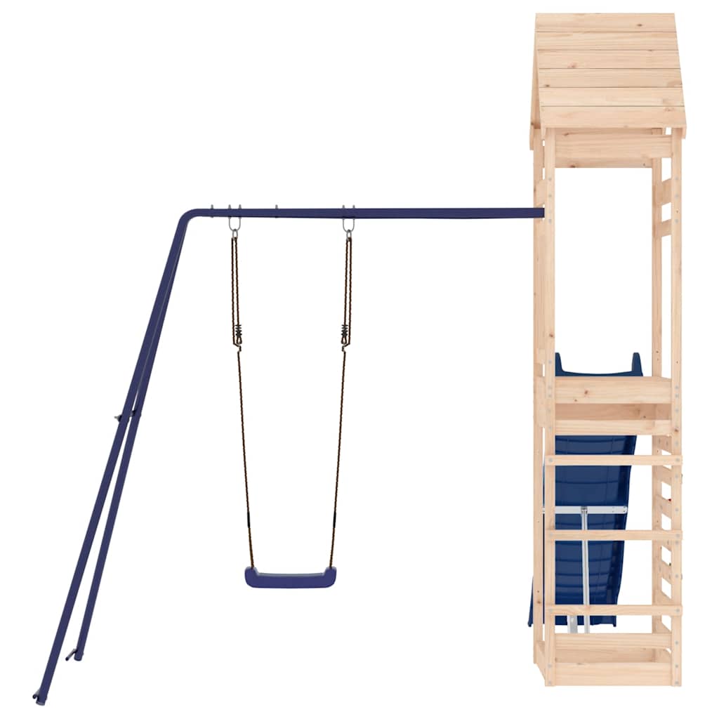 vidaXL Playhouse solid pine wood