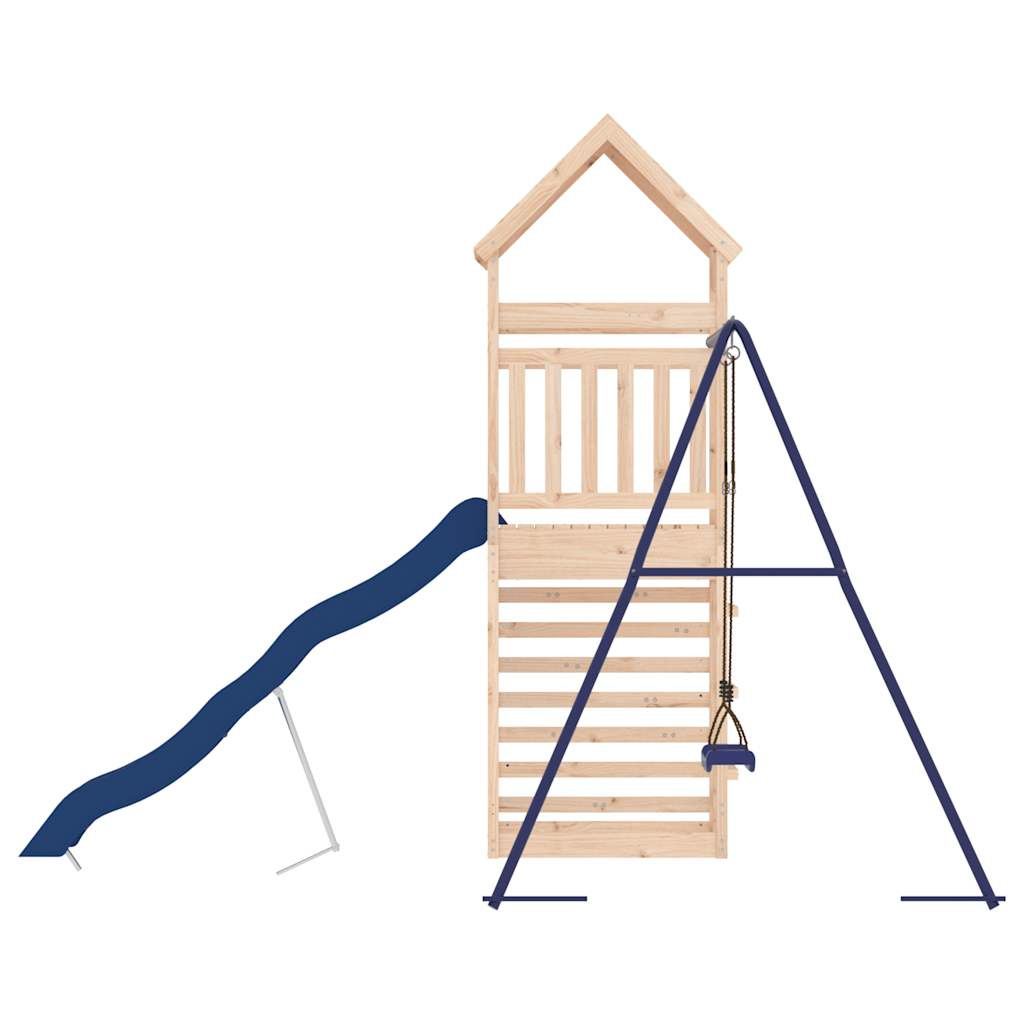 vidaXL Playhouse solid pine wood