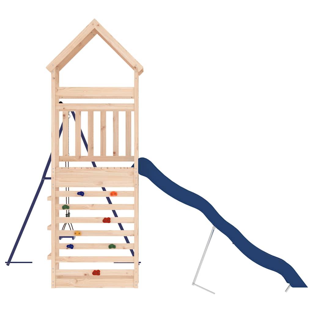 vidaXL Playhouse solid pine wood