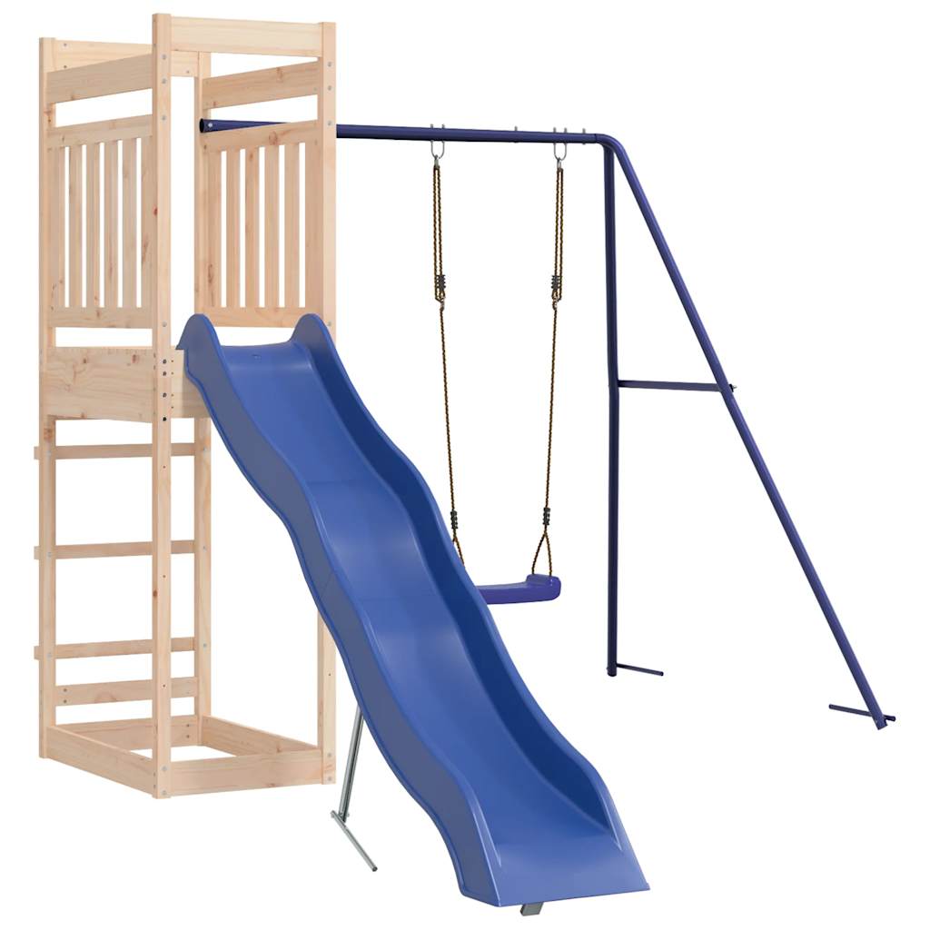 vidaXL Playhouse solid pine wood