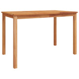 vidaXL 5-piece Garden Dining Set Solid Teak Wood