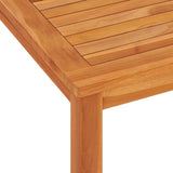 vidaXL 5-piece Garden Dining Set Solid Teak Wood
