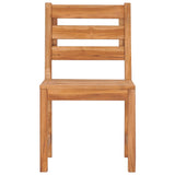 vidaXL Garden Chairs 4 pcs Solid Teak Wood
