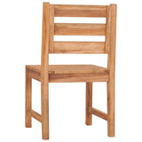 vidaXL Garden Chairs 4 pcs Solid Teak Wood