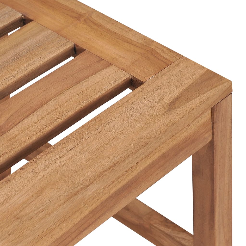 vidaXL Garden Chairs 4 pcs Solid Teak Wood