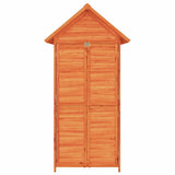 vidaXL Tuinschuur 89x52,5x175 cm massief grenenhout bruin