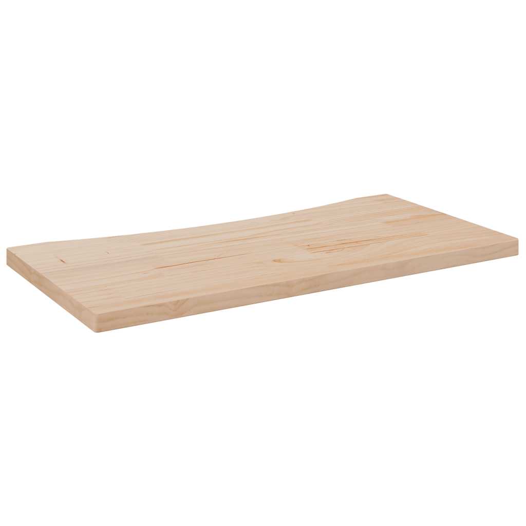 vidaXL Bureaublad 80x40x2,5 cm vert massif