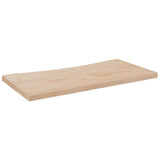 vidaXL Bureaublad 80x40x2,5 cm vert massif