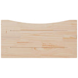 vidaXL Bureaublad 80x40x2,5 cm vert massif