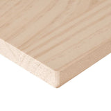 vidaXL Bureaublad 80x40x2,5 cm vert massif