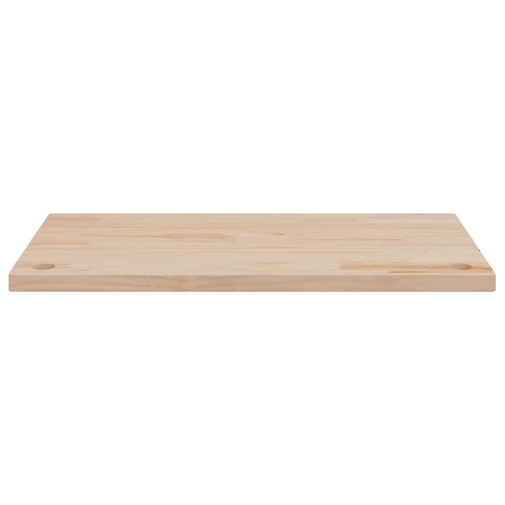 vidaXL Bureaublad 80x40x2,5 cm vert massif