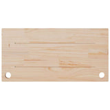 vidaXL Bureaublad 80x40x2,5 cm vert massif
