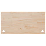 vidaXL Bureaublad 80x40x2,5 cm vert massif