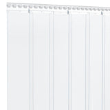 vidaXL Strip Curtain 200x1.6 mm 10 m PVC transparent