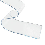 vidaXL Strip Curtain 200x1.6 mm 10 m PVC transparent