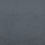 vidaXL L-Shaped Sofa Bed 279x140x70 cm Velvet Dark Grey