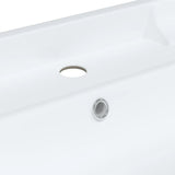 vidaXL Rectangular Wash Basin 61x48x23 cm Ceramic White