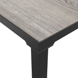 vidaXL Ensemble de salon 3 pièces avec coussins en poly rotin noir et gris