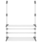 vidaXL Clothes Drying Rack for Balcony 54x25x42 cm Aluminium