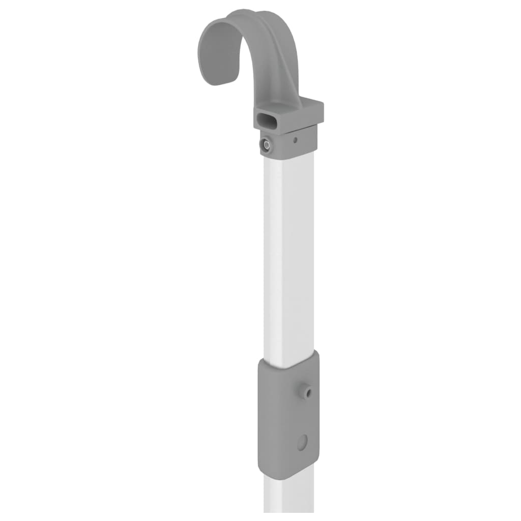 vidaXL Clothes Drying Rack for Balcony 54x25x42 cm Aluminium